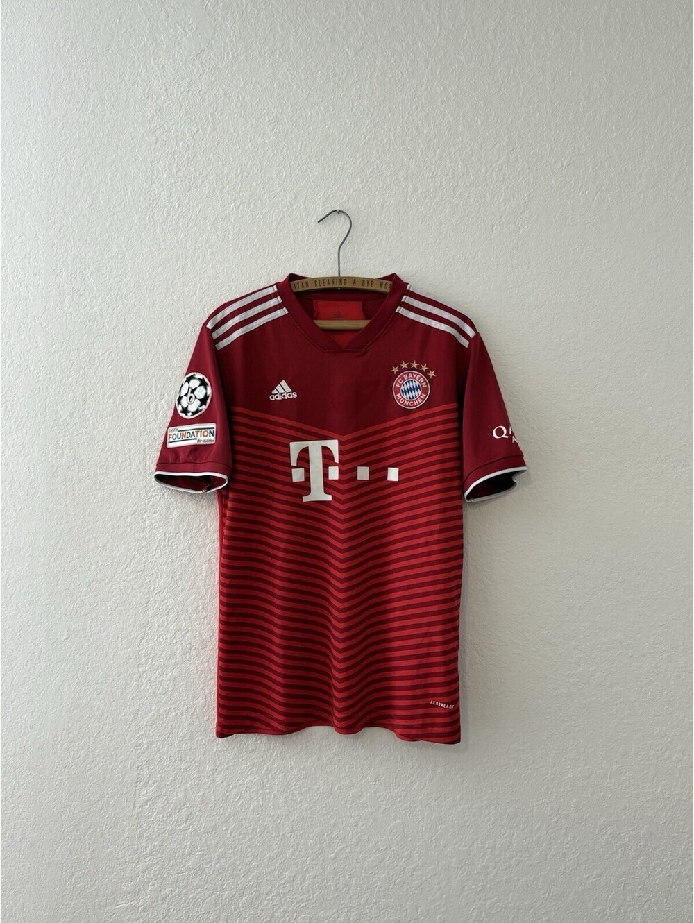 Bayern Munich Jersey Home football Soccer shirt 2015 - 2016 Adidas Men Size L